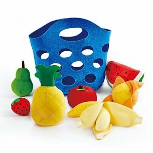 Cesto di frutta in stoffa -...