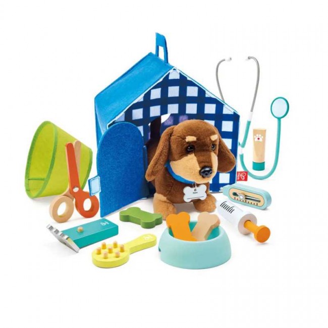 Set veterinario con cucciolo - Hape