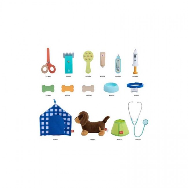 Set veterinario con cucciolo - Hape