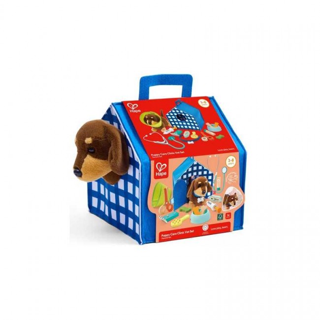Set veterinario con cucciolo - Hape