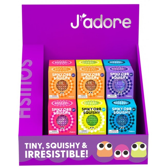 Spiky orb squishy antistress - J'ADORE