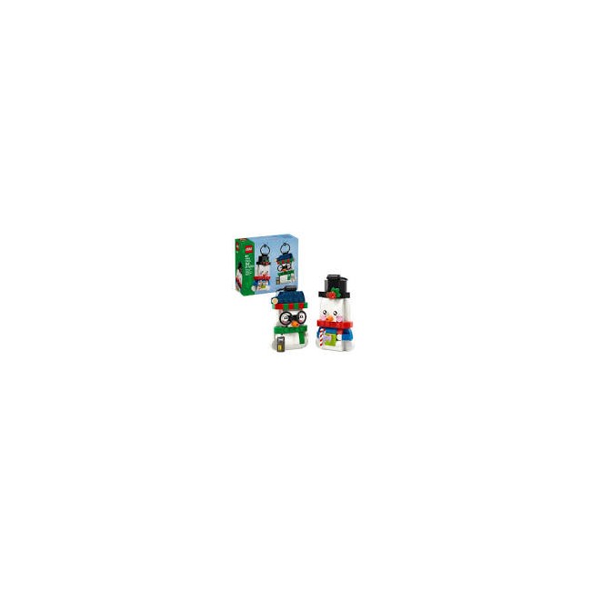 Pupazzi di neve ornamentali LEGO Iconic
