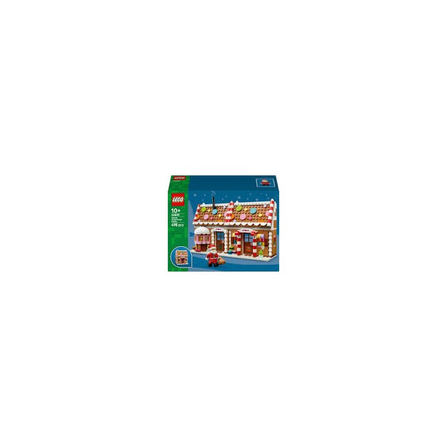 Casa di pan di zenzero festiva LEGO...