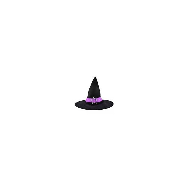 Cappello da strega nero e viola DEN...