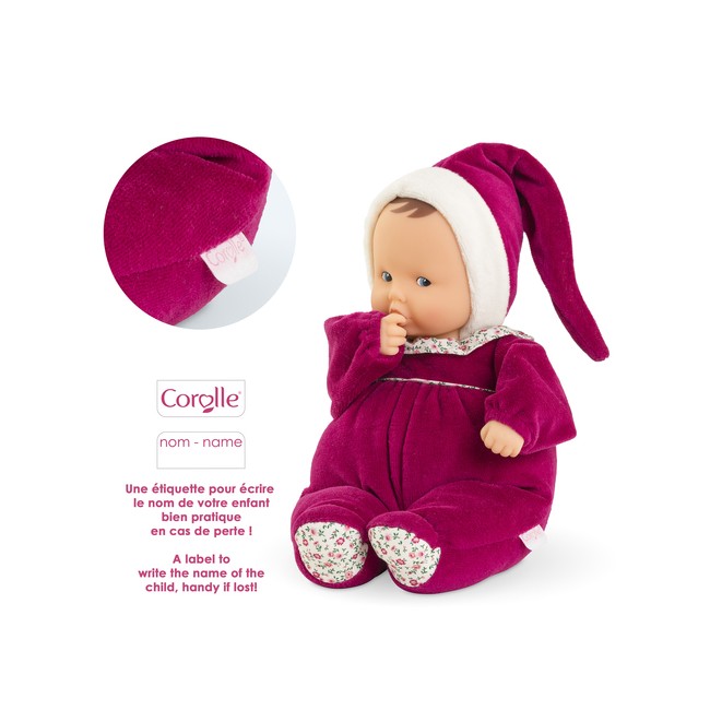 Bambola Babipouce Pink grenadine -...