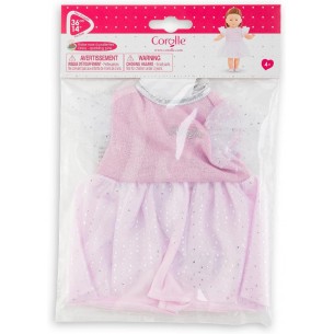 Abito rosa scintillante Ma...