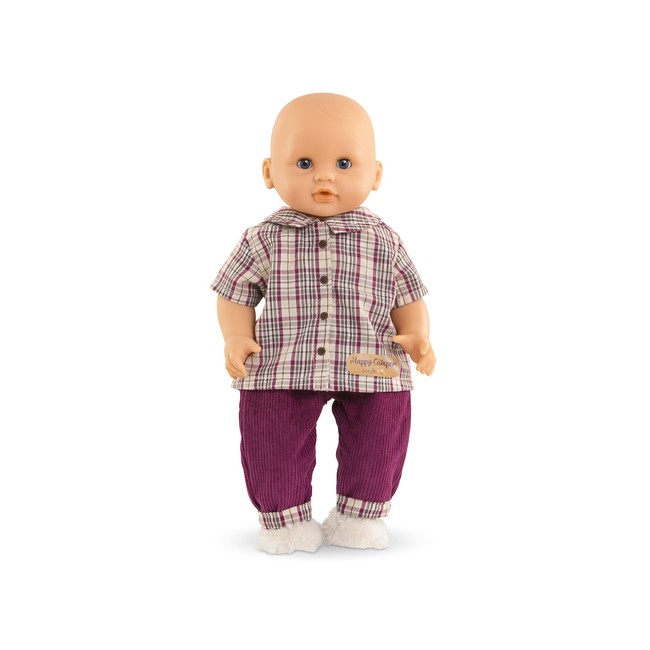 Camicia a quadri e pantaloni 30 cm -...