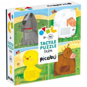 Tactile Puzzle Farm - Picabù