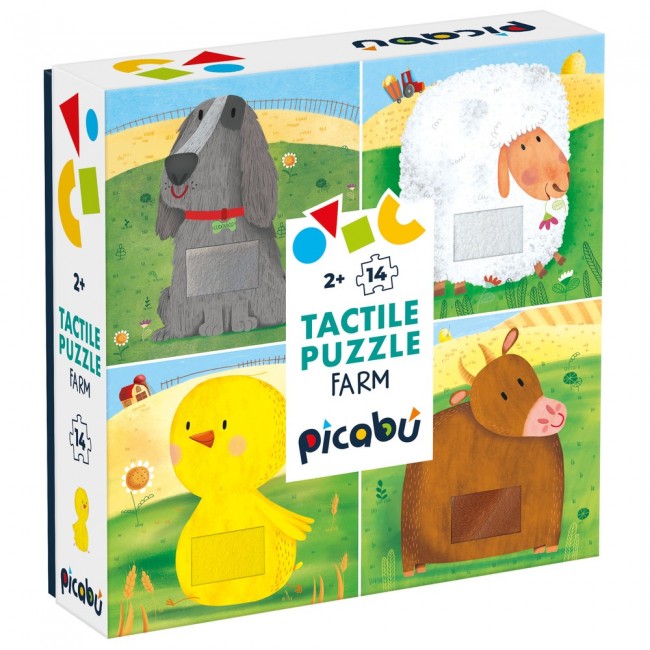 Tactile Puzzle Farm - Picabù