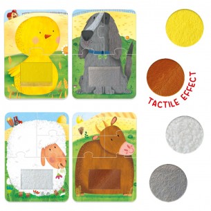 Tactile Puzzle Farm - Picabù 2