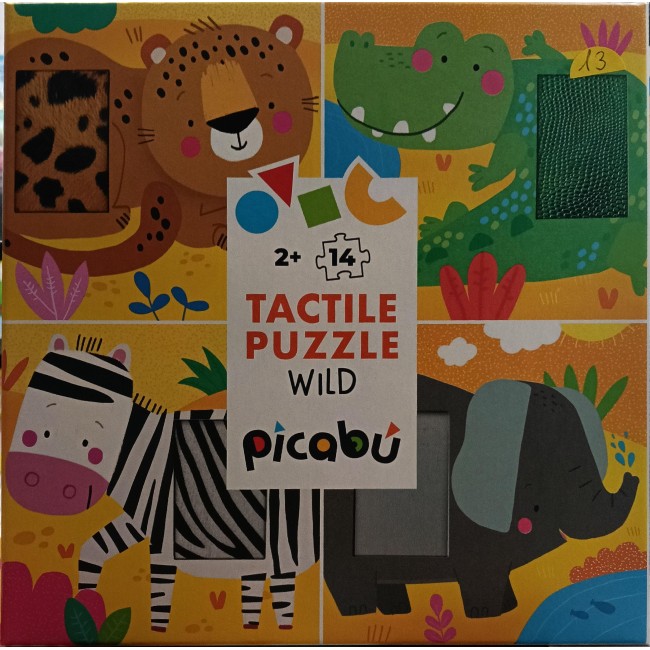 Tactile puzzle wild - Picabù