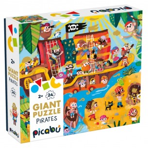 Giant Puzzle pirati - Picabù