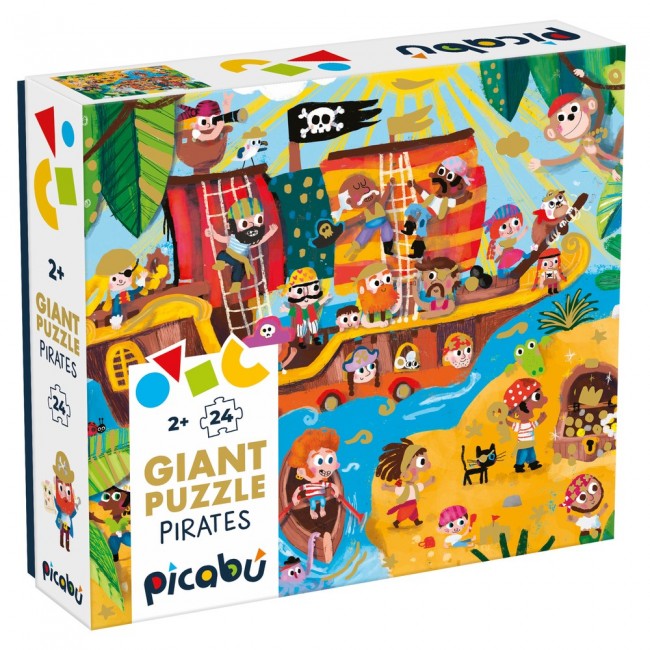 Giant Puzzle pirati - Picabù