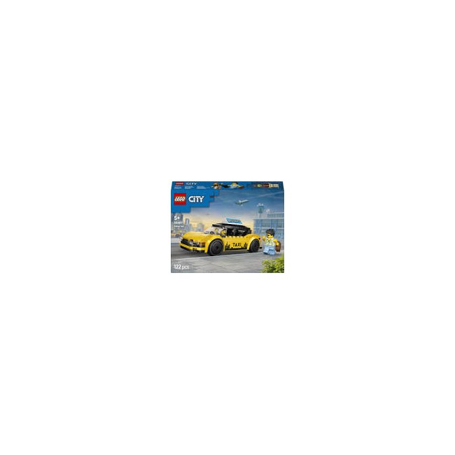LEGO CITY TAXI GIALLO 60487