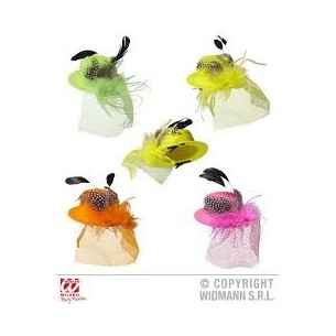 WIDMANN - 0190W -MKINI CAPPELLI CON PIUME E VELO 