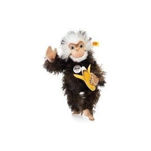 STEIFF 035128 - SCIMMIA BRAUN PELUCHE CON BANANA CM. 32 