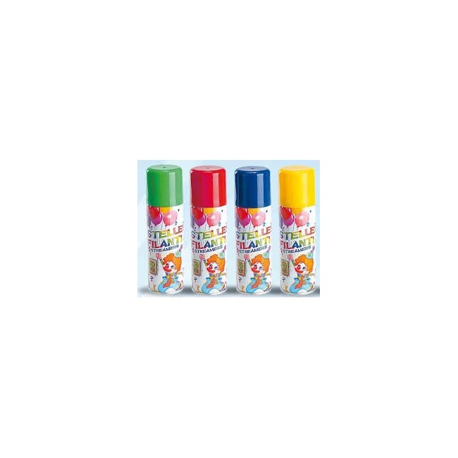 STELLE FILANTI SPRAY COLORI ASSORTITI