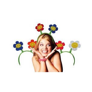 CERCHIETTO CON FIORI COLORI E MODELLI ASSORTITI