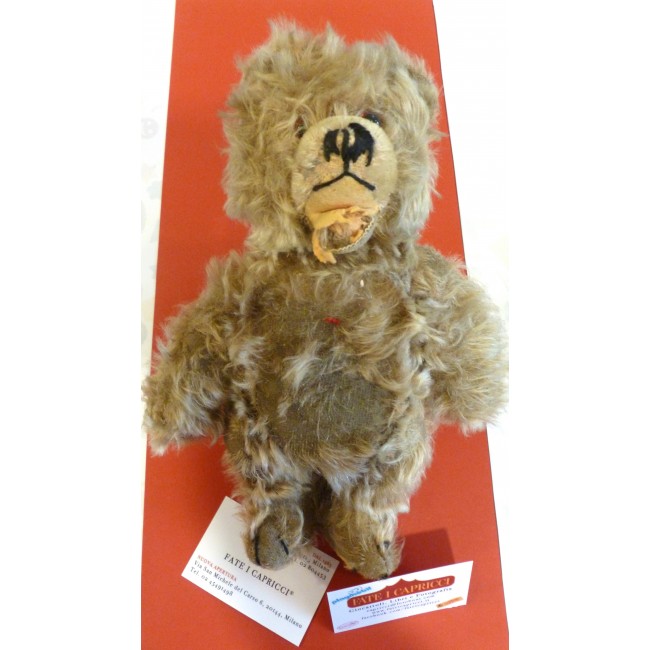 STEIFF VINTAGE - VECCHIO ORSO ZOTTY MOLTO CONSUMATO - 
