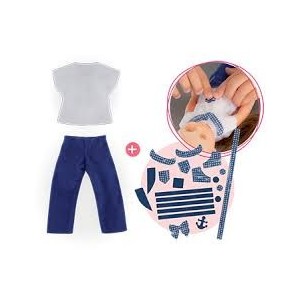 COROLLE - COMPLETO T.SHIRT E SLIM DA PERSONALIZZARE 