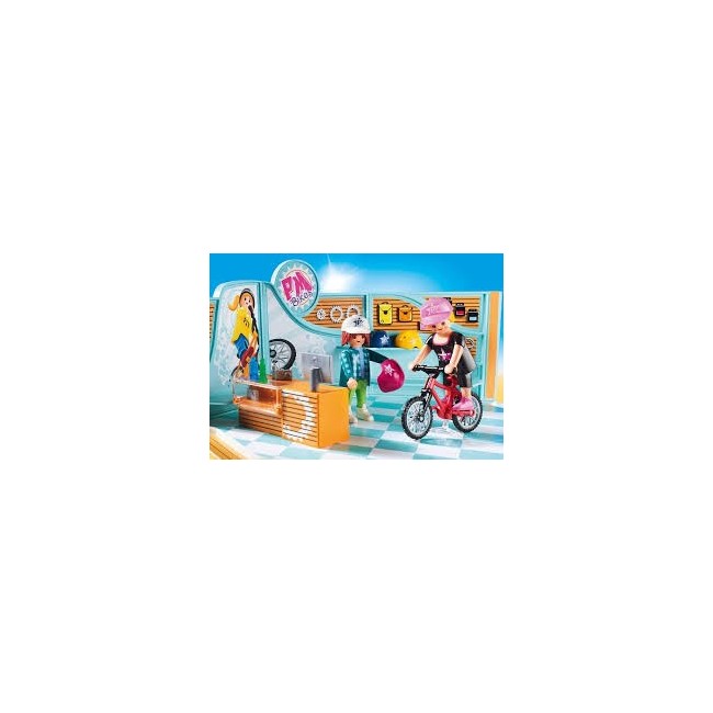 PLAYMOBIL 9402 - NEGOZIO DI SKATE E BICICLETTE 