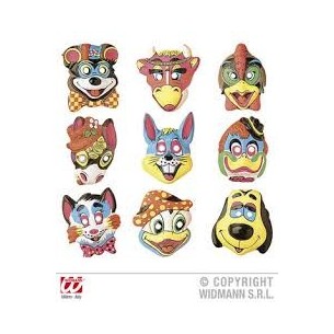 WIDMANN-MASCHERE ANIMALI DELLE FIABE-ASSORTIMENTO