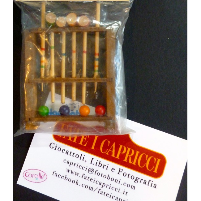 ACCESSORI PER CASA DI BAMBOLE - SET MINIATURIZZATO GIOCO DEL CRICKET