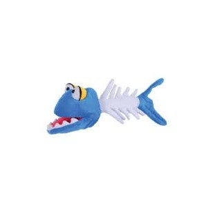 MARIONETTA PELUCHE A GUANTO LISCA DI PESCE CM. 25 -