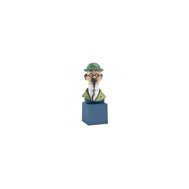  PROFESSOR TOURNESOL - BUSTO IN RESINA CM. 7 -- HERGE'