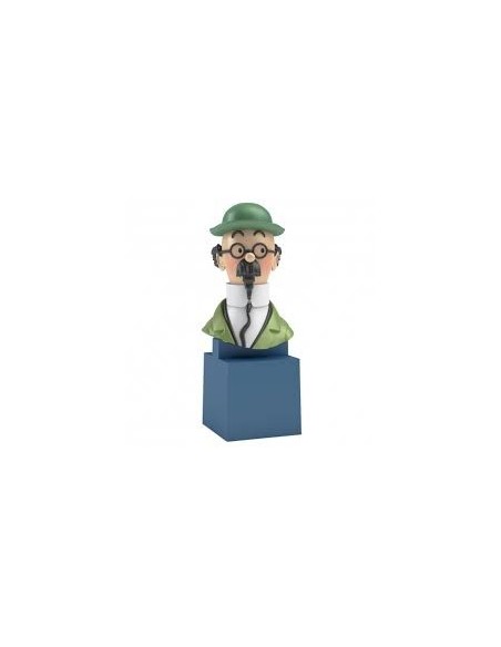  PROFESSOR TOURNESOL - BUSTO IN RESINA CM. 7 -- HERGE'
