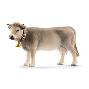 SCHLEICH - ANIMALI DELLA FATTORIA MUCCA BRUNA
