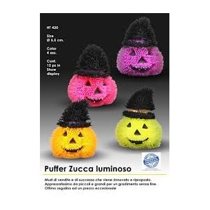 ZUCCHE MOLLI CHE SI ILLUMINANO DI VARI COLORI 